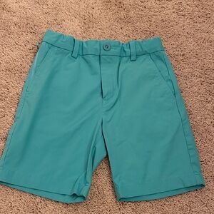 Vineyard Vines Boys Performance Shorts in Aqua/Turquoise